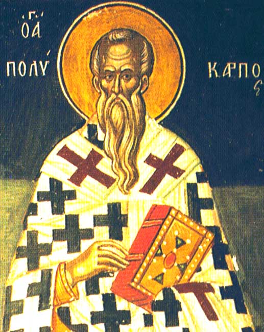 القديس بوليكربس أسقف إزمير