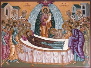Icon of the Dormition of Our Lady