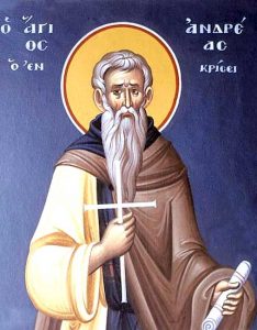 Martyr among the priests, Andrew of Crete