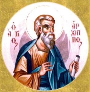 Archippus, święty apostoł