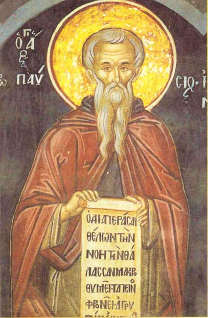 Paisius the Great, the righteous saint