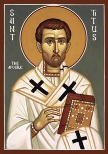 Titus l'Apôtre, évêque de Crète