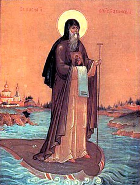 Saint Basil, Bishop of Ryazan, Russia