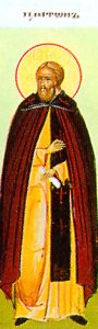 Święty Platon, głowa klasztoru Sakotheion