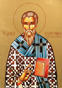 Sophronius, Patriarch von Jerusalem