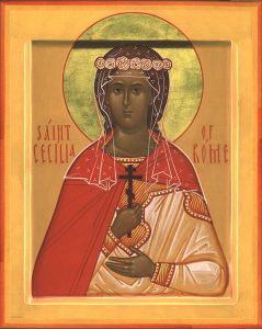Sainte Cécile de Rome, martyre