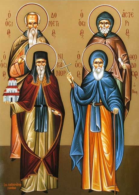 Saints Domitius, Nicanor, Asterius, and Theodosius