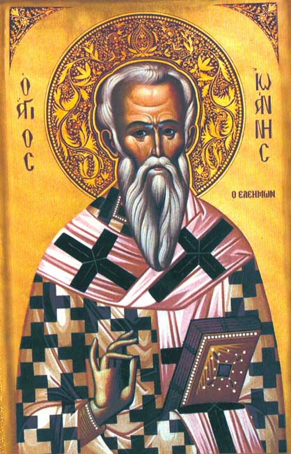 Saint John the Merciful, Patriarch of Alexandria