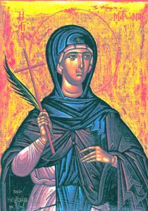 Saint Martyr Matrona of Thessalonians