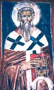 Der heilige Nikephoros der Bekenner, Patriarch von Konstantinopel