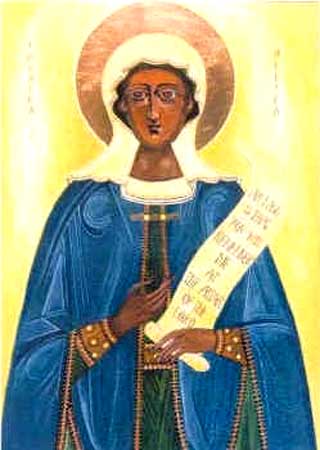 Saint Monica, mother of Augustine, Bishop of Hippo