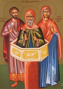 Die Heiligen Lazarus der Wundertäter, Galisotis und Thessaloniki